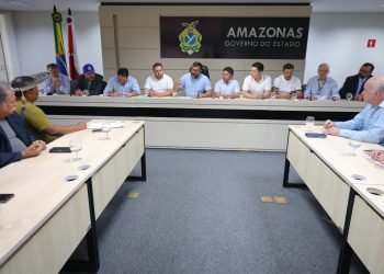Em reunião com o governador Wilson Lima, lideranças Mura manifestam apoio à exploração do potássio em Autazes