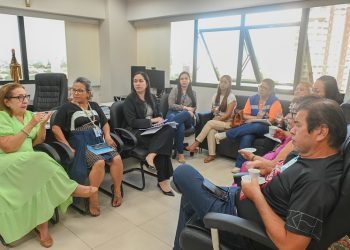 Vice-presidente do TJAM e coordenadora da Coij reúne com representantes da Semasc para alinhar ações contra o trabalho infantil