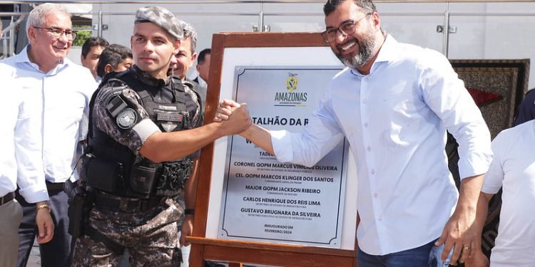 Wilson Lima inaugura novo batalhão da Rocam e destaca preparo das forças de segurança para atender a população