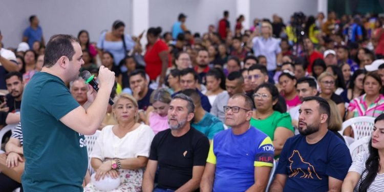 Pré-candidato Roberto Cidade apresenta suas propostas para Manaus aos moradores do Coroado e Zumbi