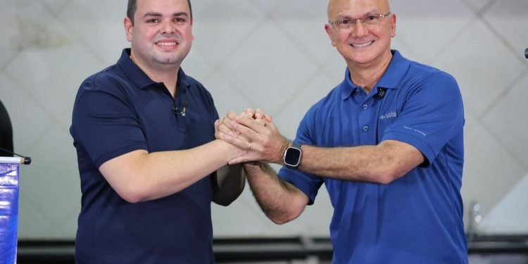 Roberto Cidade anuncia Coronel Alfredo Menezes como pré-candidato a vice-prefeito de Manaus