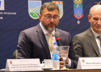 Wilson Lima defende convergência entre poderes para combate ao crime organizado em fórum sobre proteção nas fronteiras