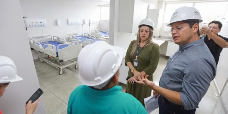 Obras de revitalização e ampliação avançam no Hospital do Coração Francisca Mendes
